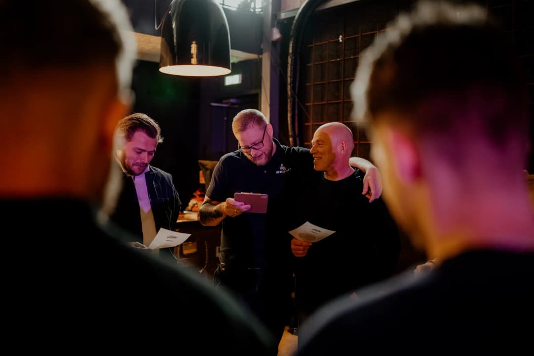 Billede af MesterFlyt showtime arrangement